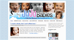 Desktop Screenshot of jujubabies.com
